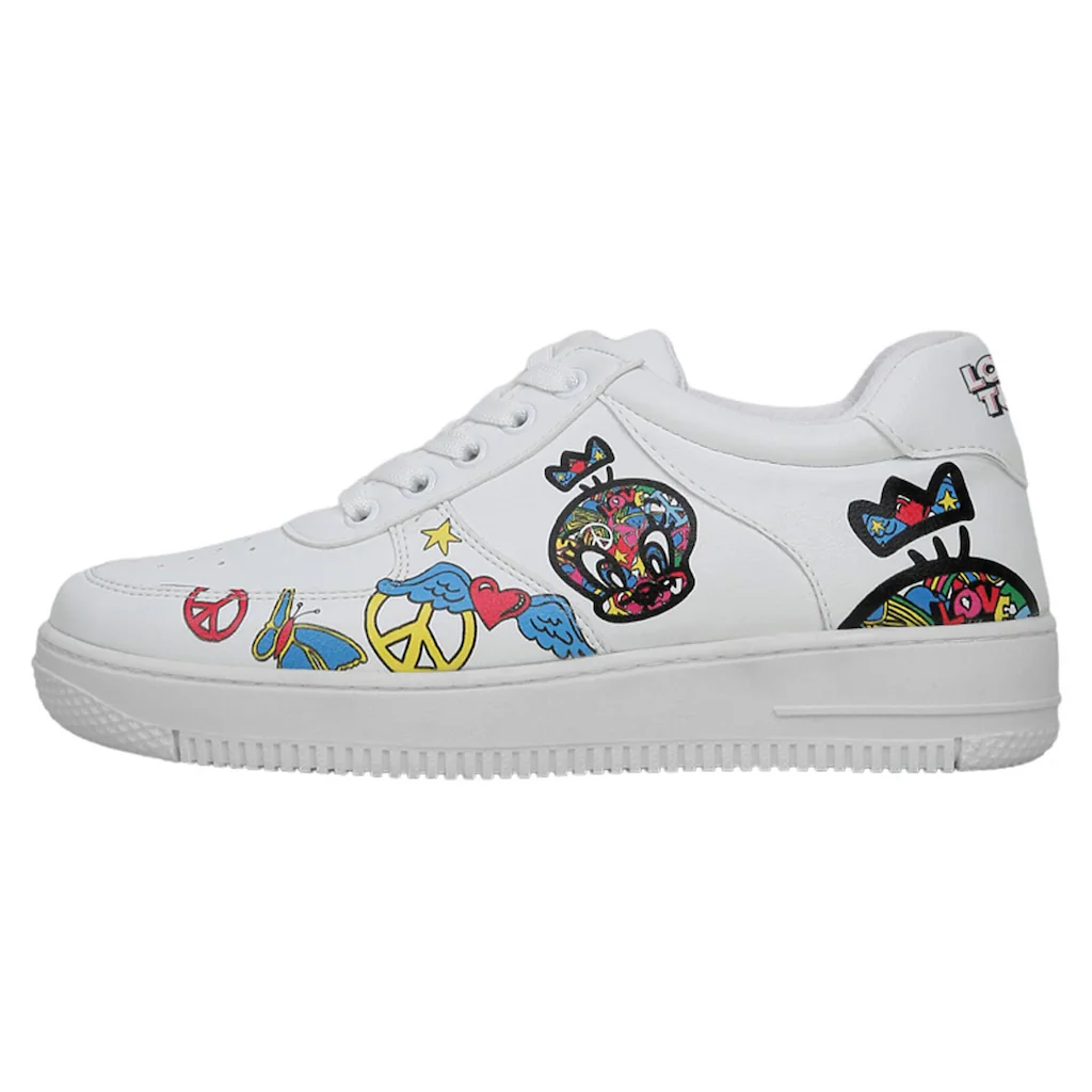 DOGO Sneaker »Damen Dice Wb Sneakers Tweety Love Vegan Damen Sneaker / Female« Vegan