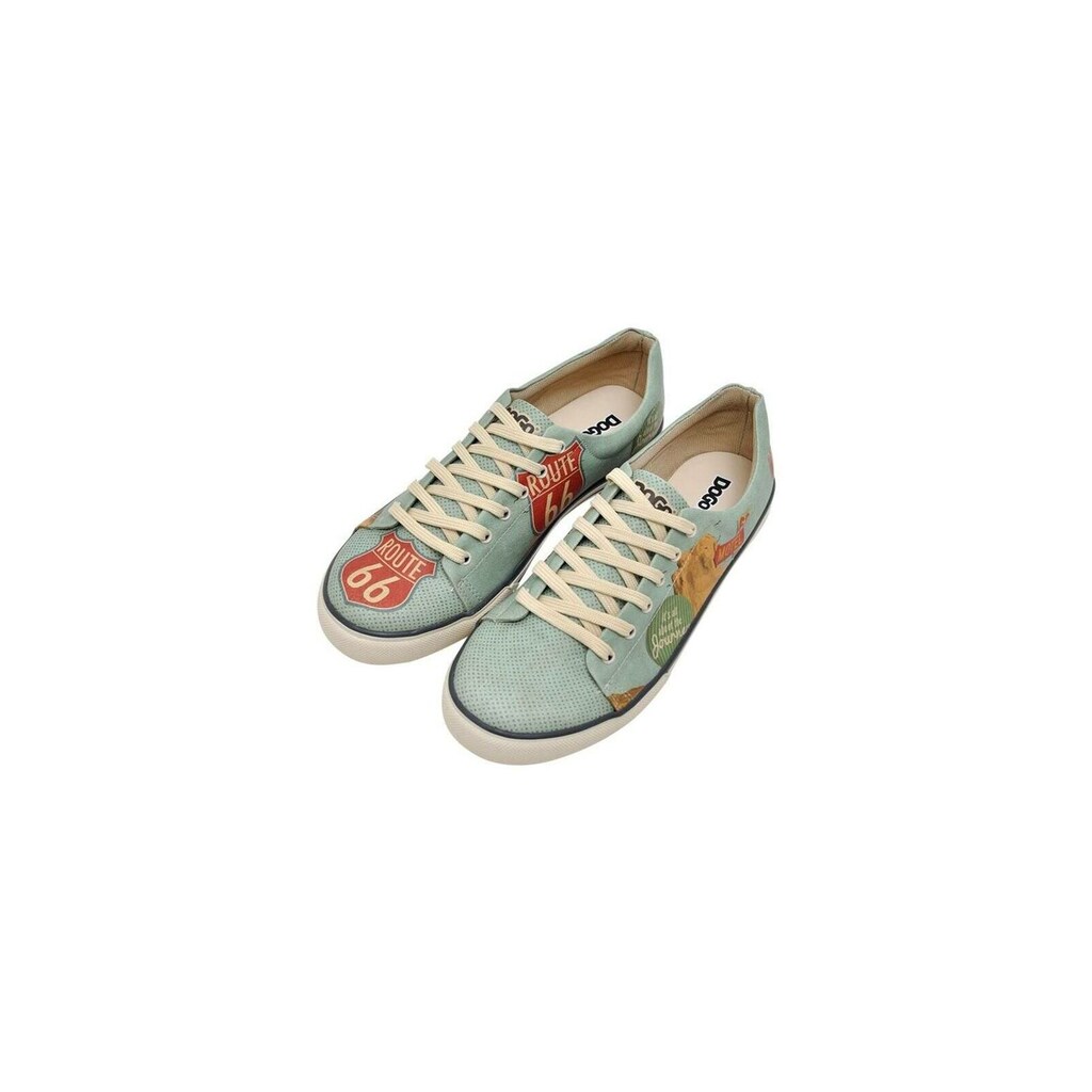 DOGO Sneaker »Damen Men Sneaker Route 66 Vegan Damen Sneaker / Female« Vegan