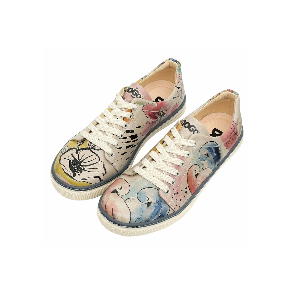 DOGO Sneaker »Damen Sneaker A Pair Of Doves Vegan Damen Sneaker / Female« Vegan Auf Rechnung Online Kaufen