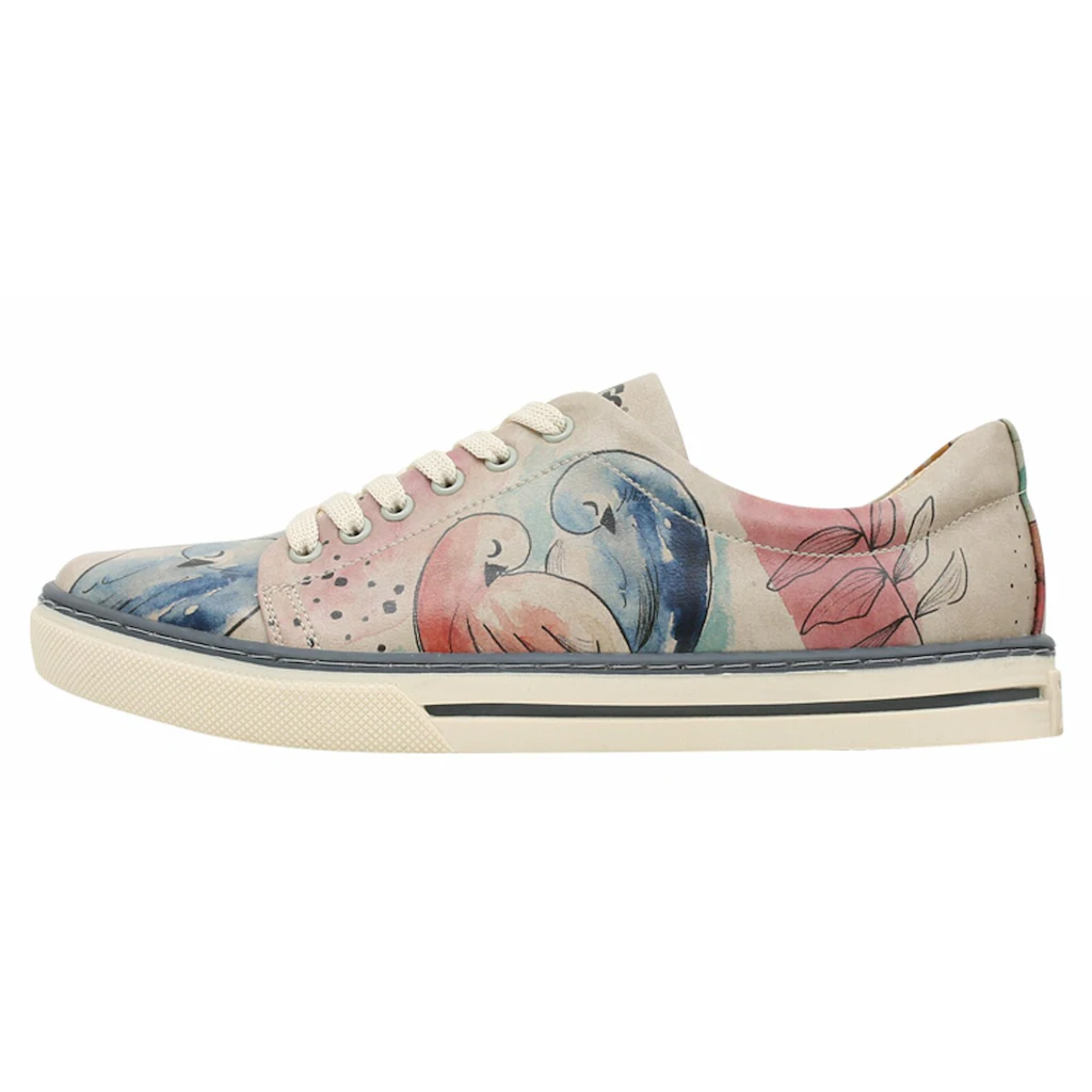 DOGO Sneaker »Damen Sneaker A Pair Of Doves Vegan Damen Sneaker / Female« Vegan auf Rechnung online kaufen