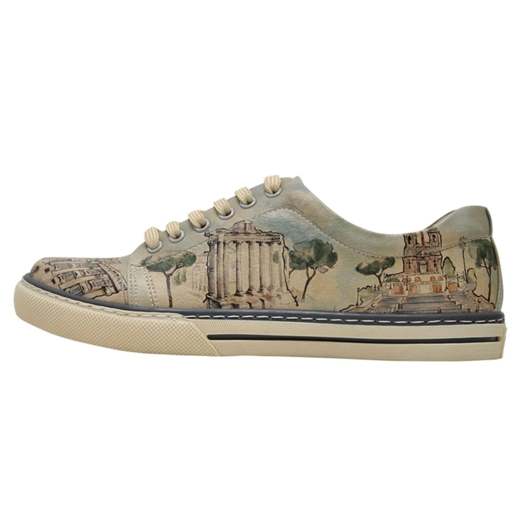 DOGO Sneaker »Damen Sneaker All Roads Lead To Rome Vegan Damen Sneaker /« Vegan