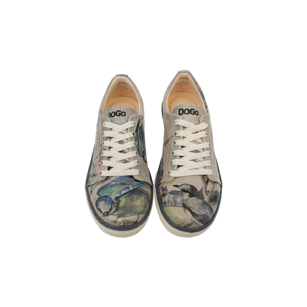 DOGO Sneaker »Damen Sneaker Birds Of The Castle Vegan Damen Sneaker / Female« Vegan