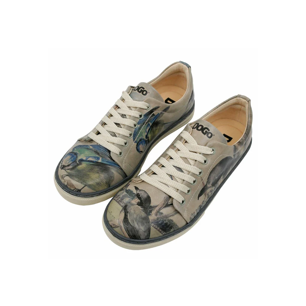 DOGO Sneaker »Damen Sneaker Birds Of The Castle Vegan Damen Sneaker / Female« Vegan