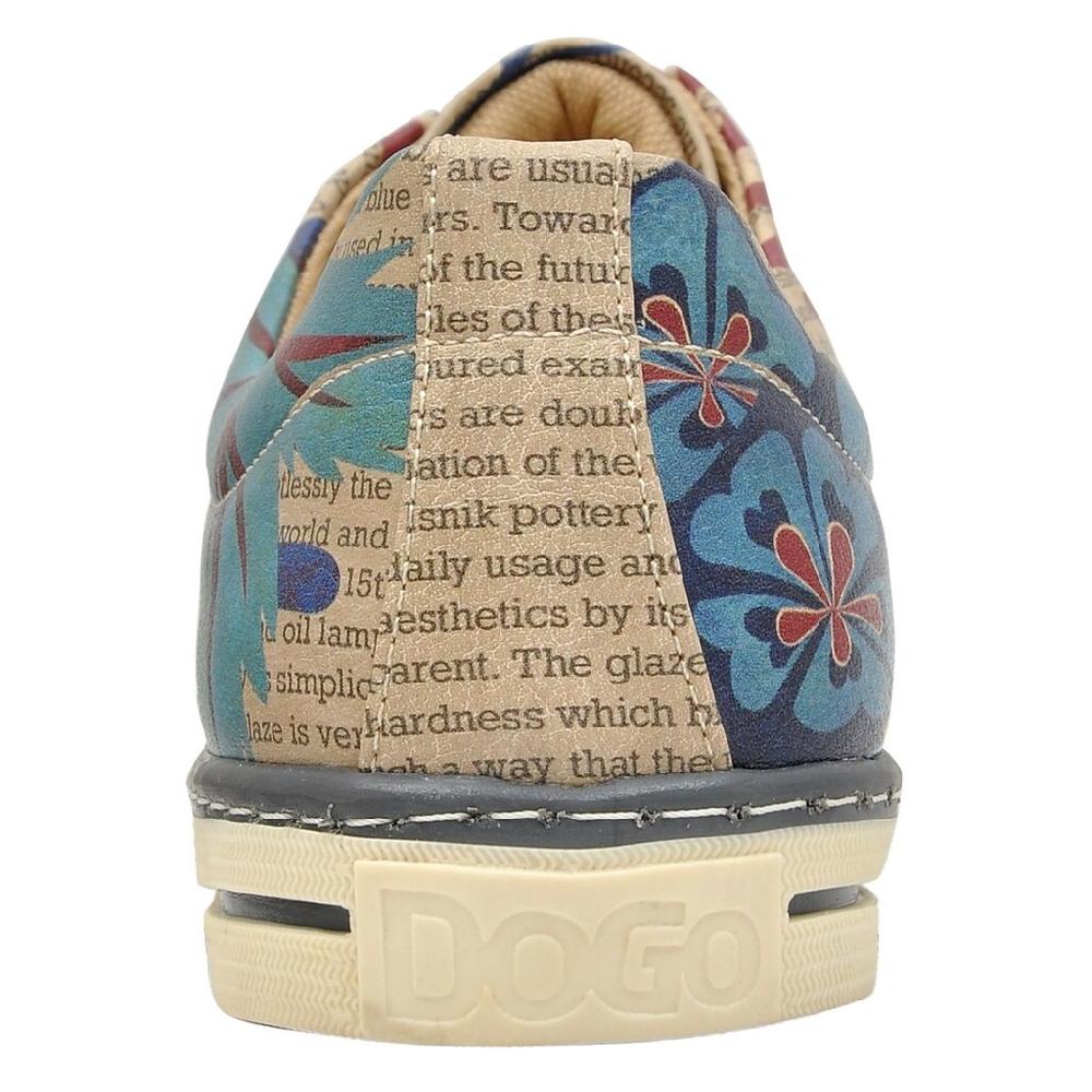 DOGO Sneaker »Damen Sneaker Istanbul Oriental Vegan Damen Sneaker / Female« Vegan
