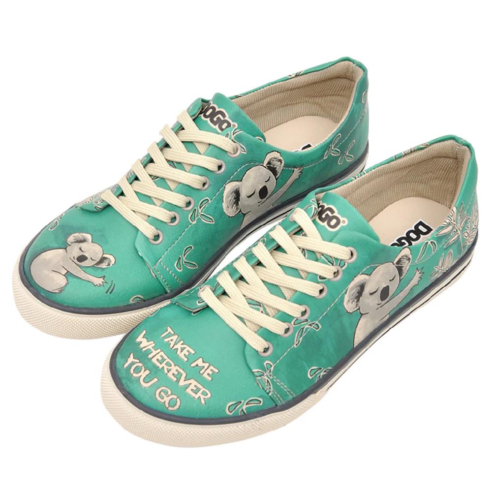 DOGO Sneaker »Damen Sneaker Koala Hug Vegan Damen Sneaker / Female« Vegan