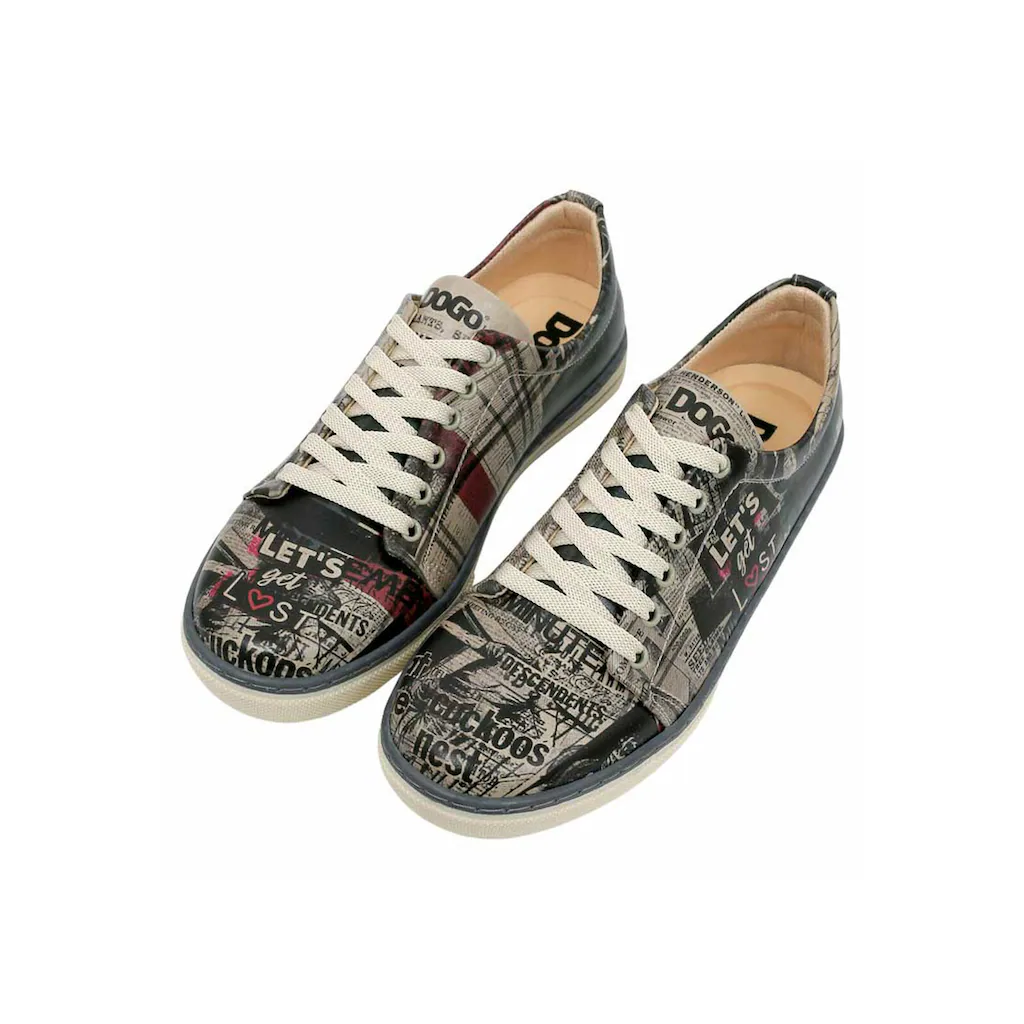 DOGO Sneaker »Damen Sneaker Lets Get Lost Vegan Damen Sneaker / Female« Vegan