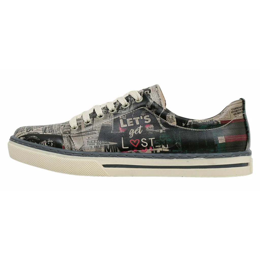 DOGO Sneaker »Damen Sneaker Lets Get Lost Vegan Damen Sneaker / Female« Vegan