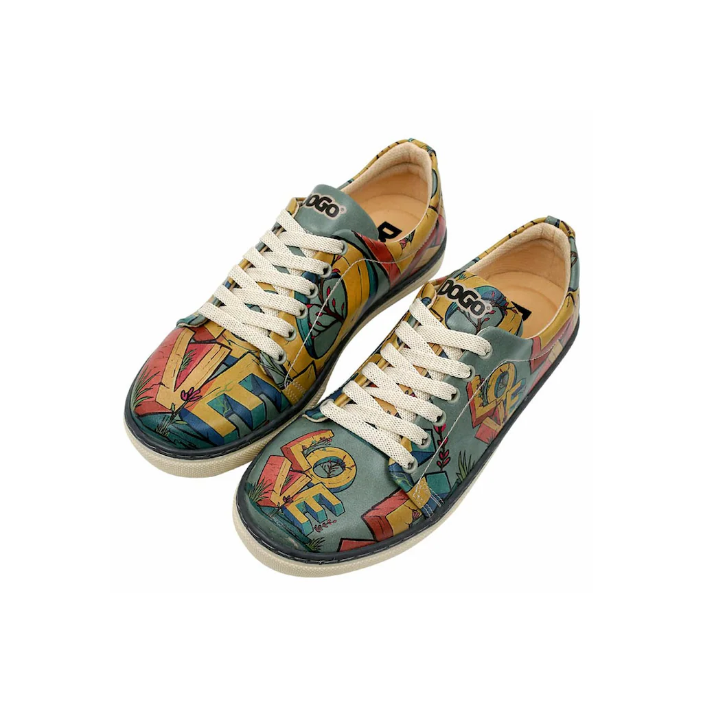 DOGO Sneaker »Damen Sneaker Love Vegan Damen Sneaker / Female« Vegan Auf Rechnung Online Kaufen