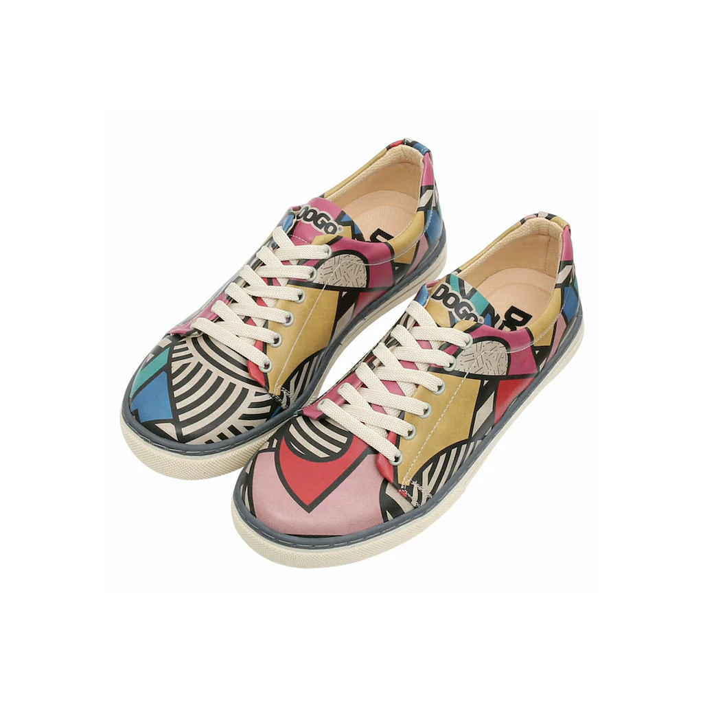 DOGO Sneaker »Damen Sneaker Painting In Harmony Vegan Damen Sneaker / Female« Vegan