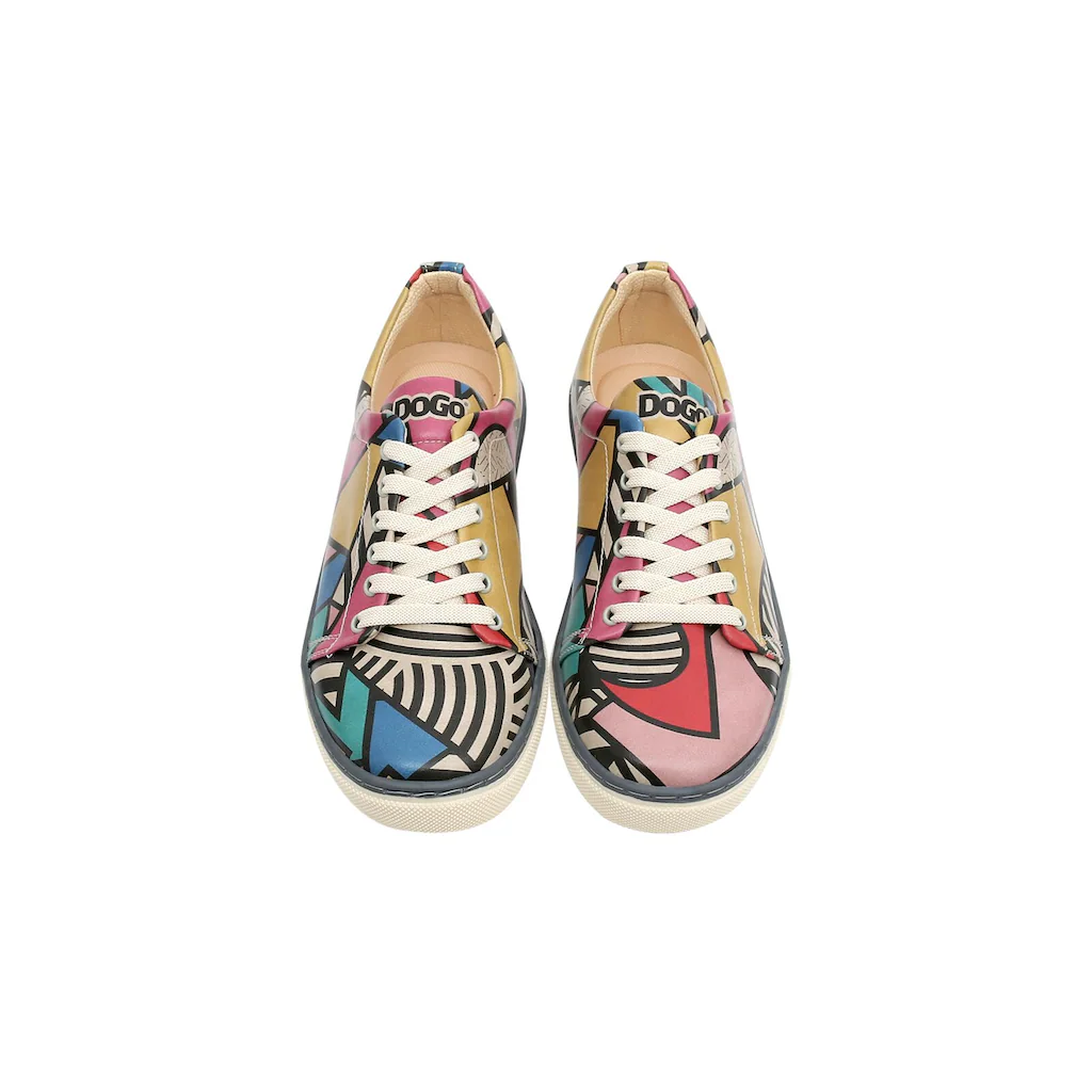 DOGO Sneaker »Damen Sneaker Painting In Harmony Vegan Damen Sneaker / Female« Vegan