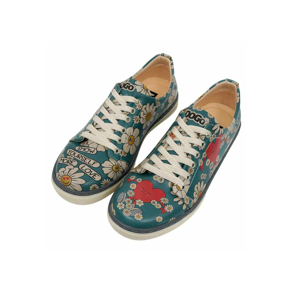 DOGO Sneaker »Damen Sneaker Show Yourself More Love Vegan Damen Sneaker /« Vegan