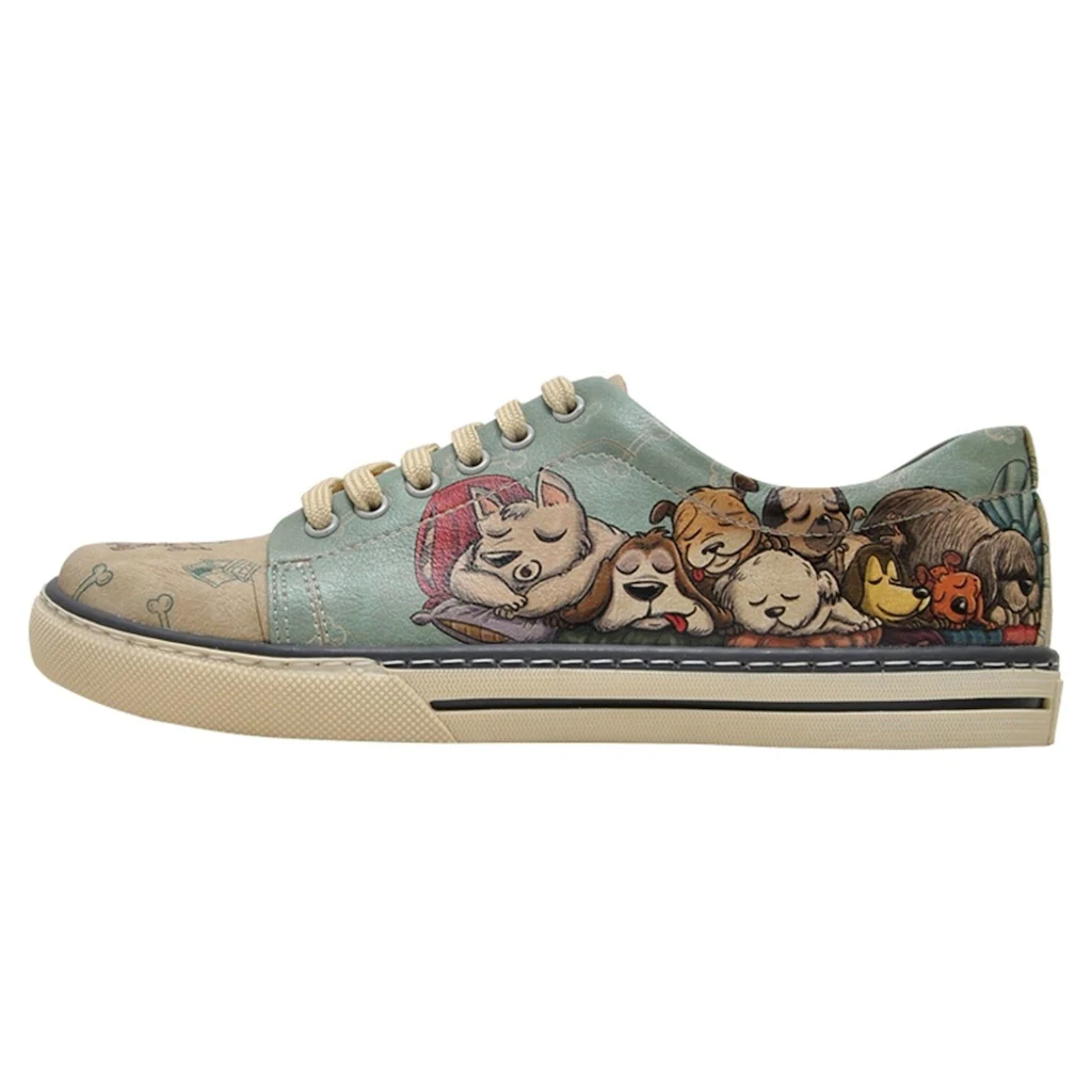 DOGO Sneaker »Damen Sneaker Sleeping Dogs Vegan Damen Sneaker / Female« Vegan auf Rechnung online bestellen