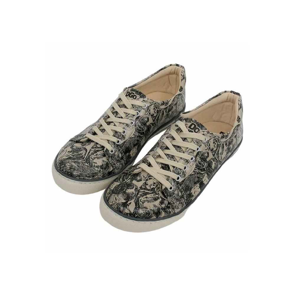 DOGO Sneaker »Damen Sneaker The Life Of Dogs Vegan Damen Sneaker / Boy« Vegan