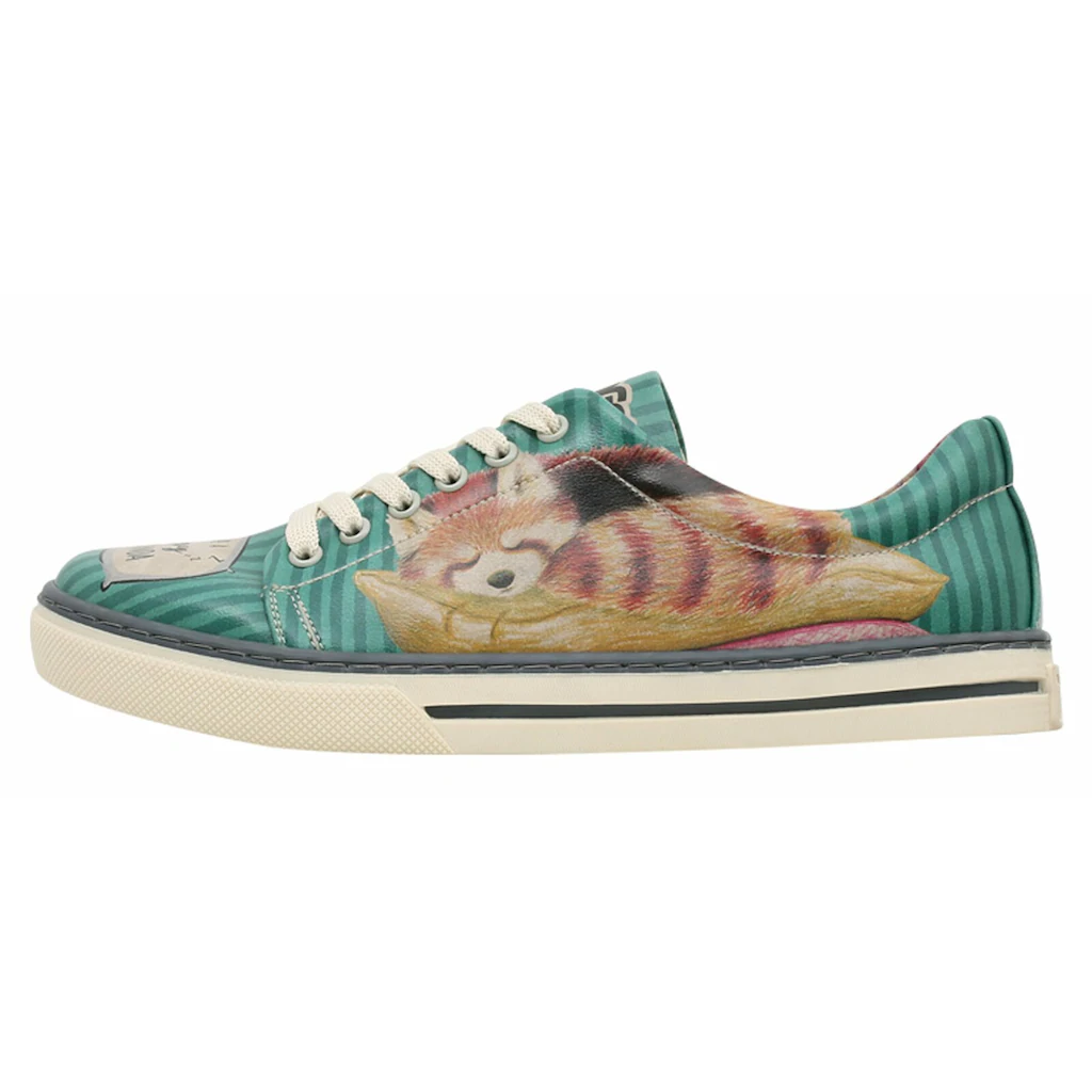 DOGO Sneaker »Damen Sneaker You Are A Sleepy Red Panda Vegan Damen Sneaker /« Vegan auf Raten