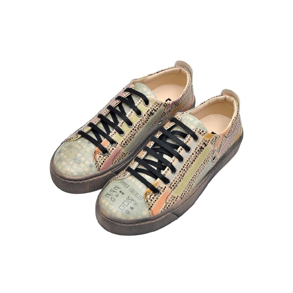 DOGO Sneaker »Damen Sneaky Summer Checklist Vegan Damen Sneaker / Female« Vegan