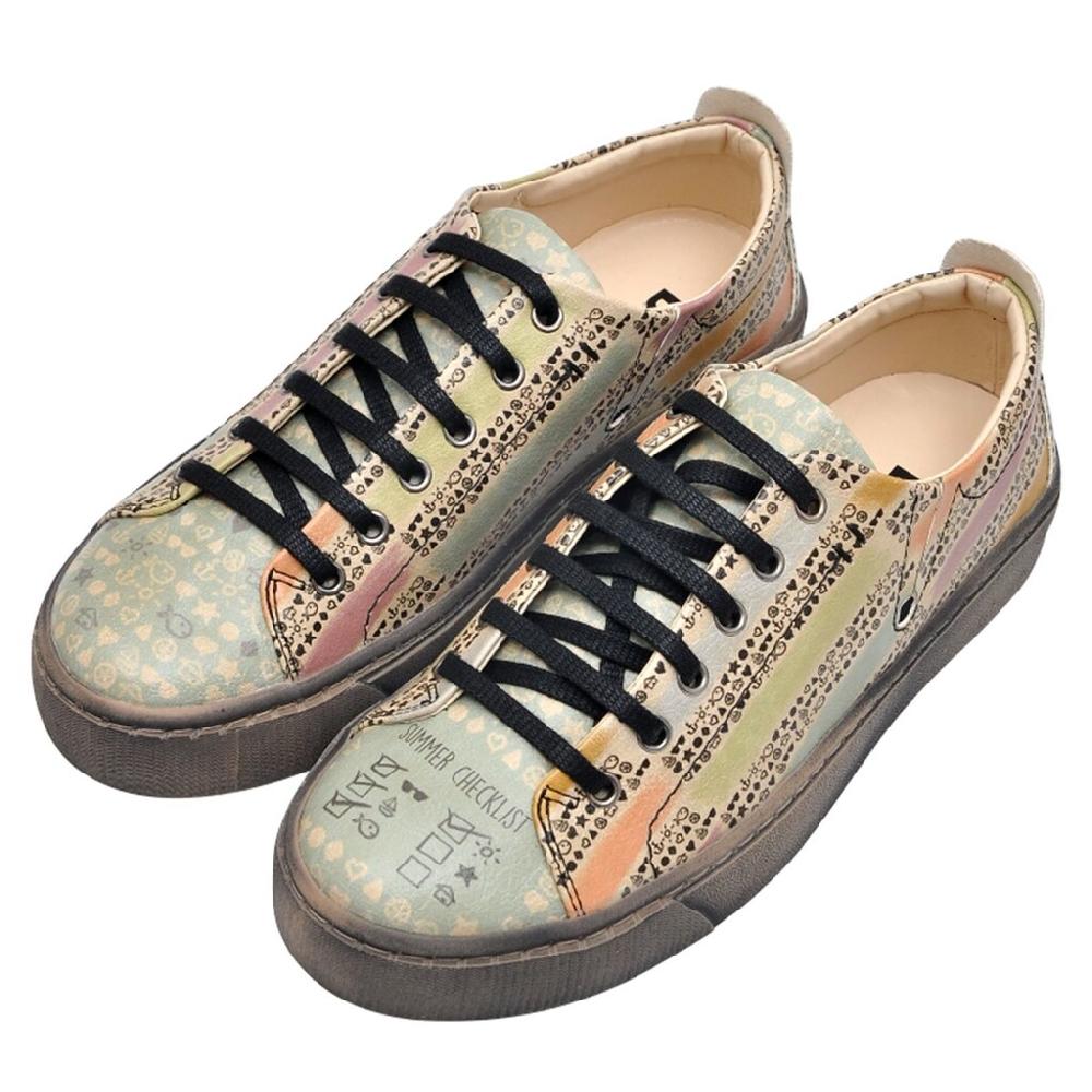 DOGO Sneaker »Damen Sneaky Summer Checklist Vegan Damen Sneaker / Female« Vegan