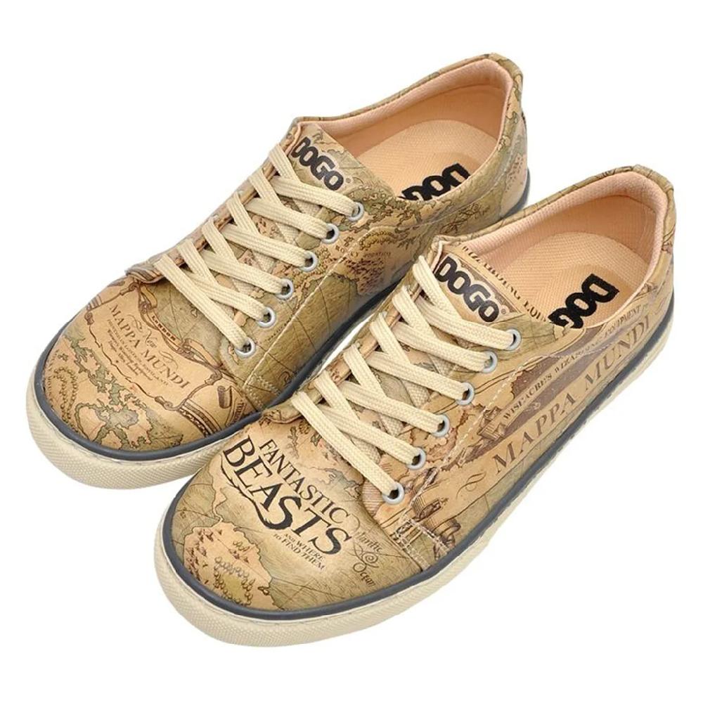 DOGO Sneaker »Mappa Mundi Fantastic Beasts« Vegan Auf Rechnung