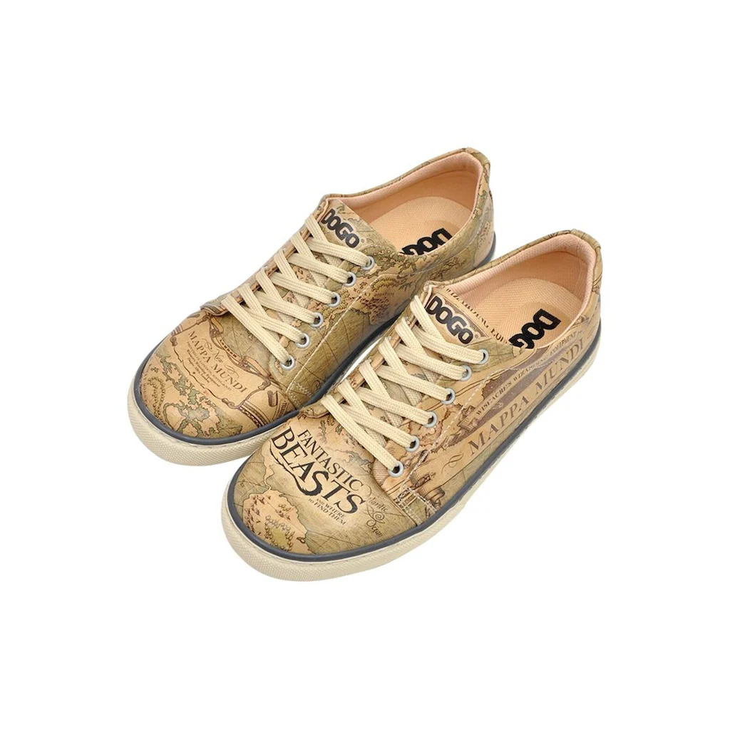 DOGO Sneaker »Mappa Mundi Fantastic Beasts« Vegan Auf Rechnung