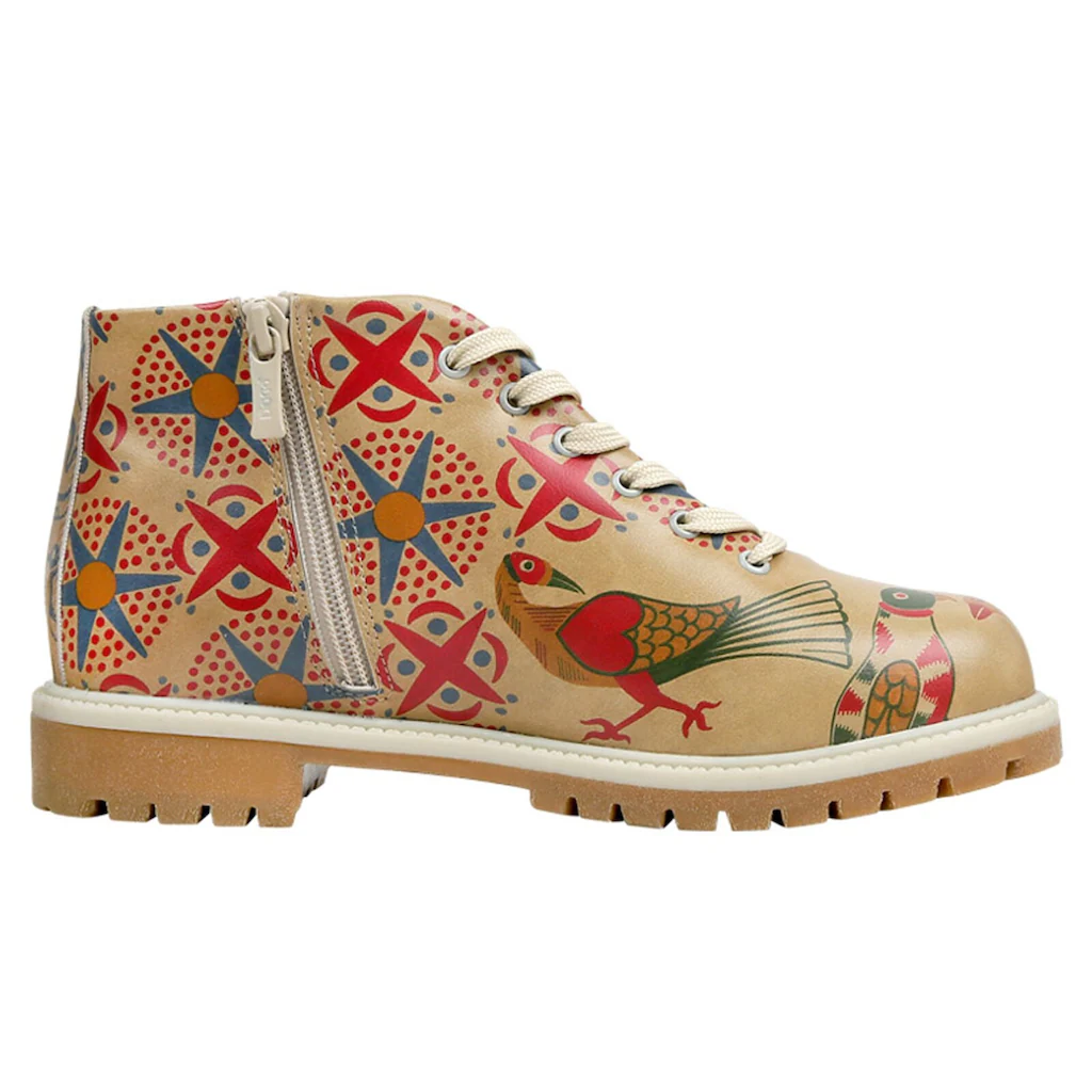 DOGO Stiefel »Damen Shortcut Boots Love Birds Vegan Damen Stiefel / Female« Vegan ▷ Für