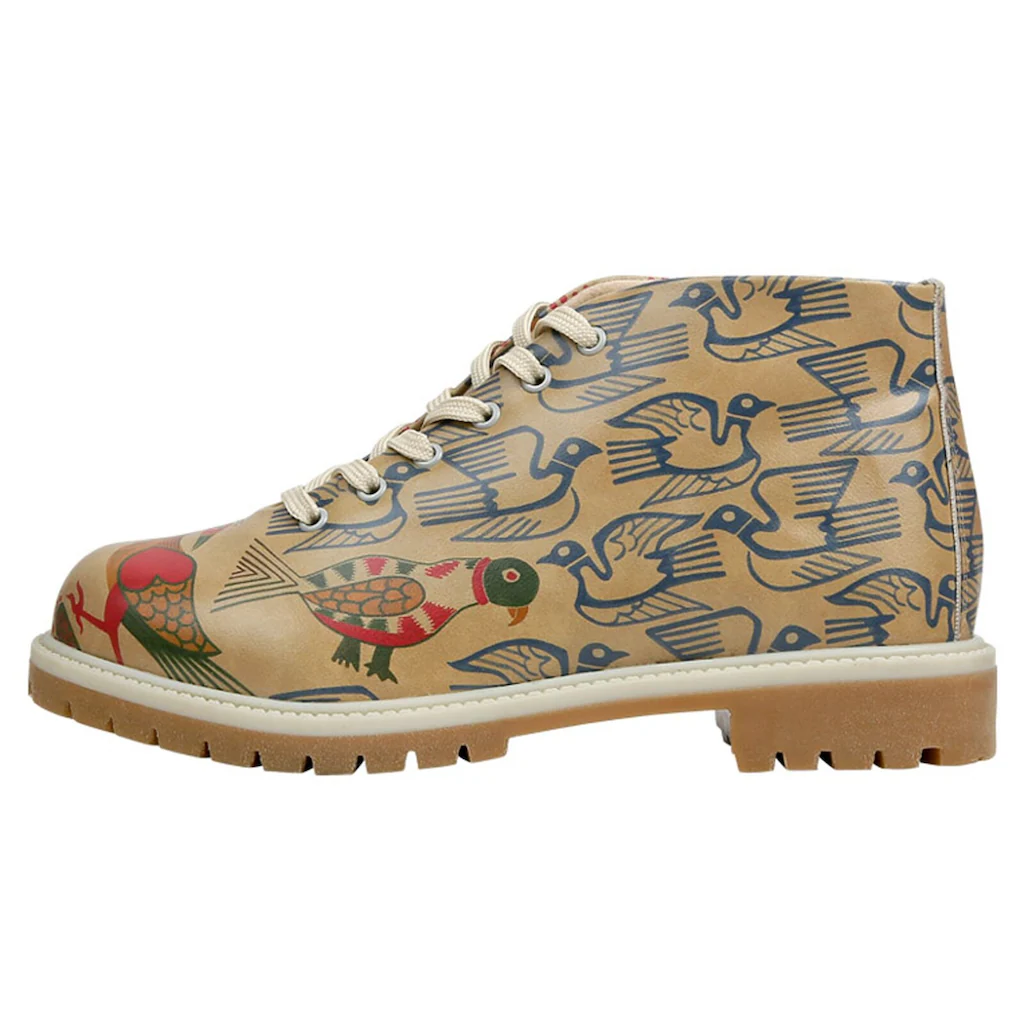 DOGO Stiefel »Damen Shortcut Boots Love Birds Vegan Damen Stiefel / Female« Vegan ▷ für