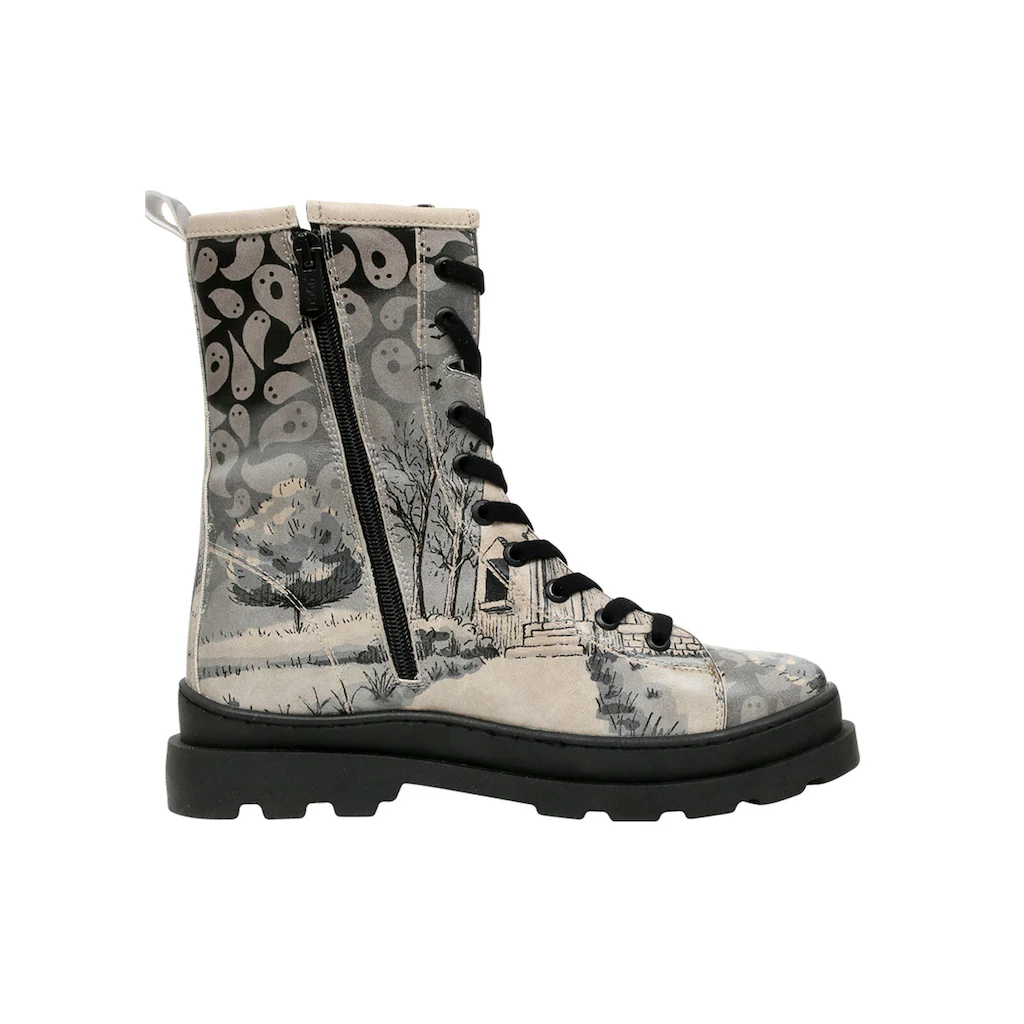 DOGO Stiefelette »Damen Gisele Spooky Town Vegan Damen Stiefel / Female« Vegan ▷ Für