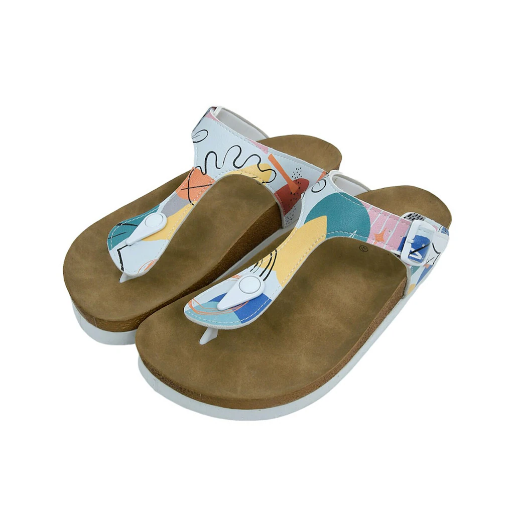 DOGO Zehentrenner »Abstract Leaves« Vegan Online Kaufen