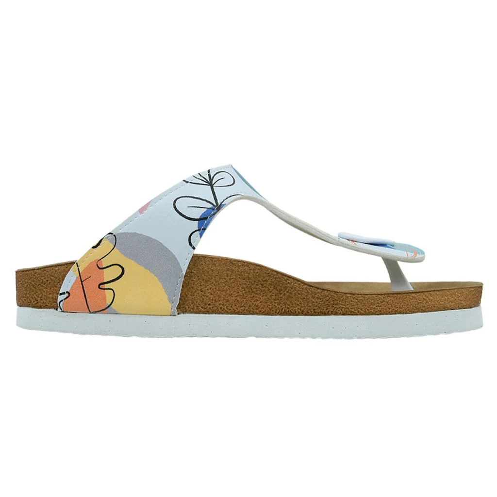 DOGO Zehentrenner »Abstract Leaves« Vegan Online Kaufen