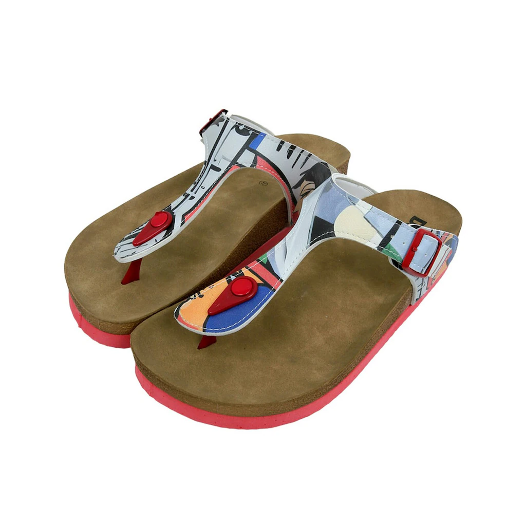 DOGO Zehentrenner »Cubic Faces« Vegan ▷ Für