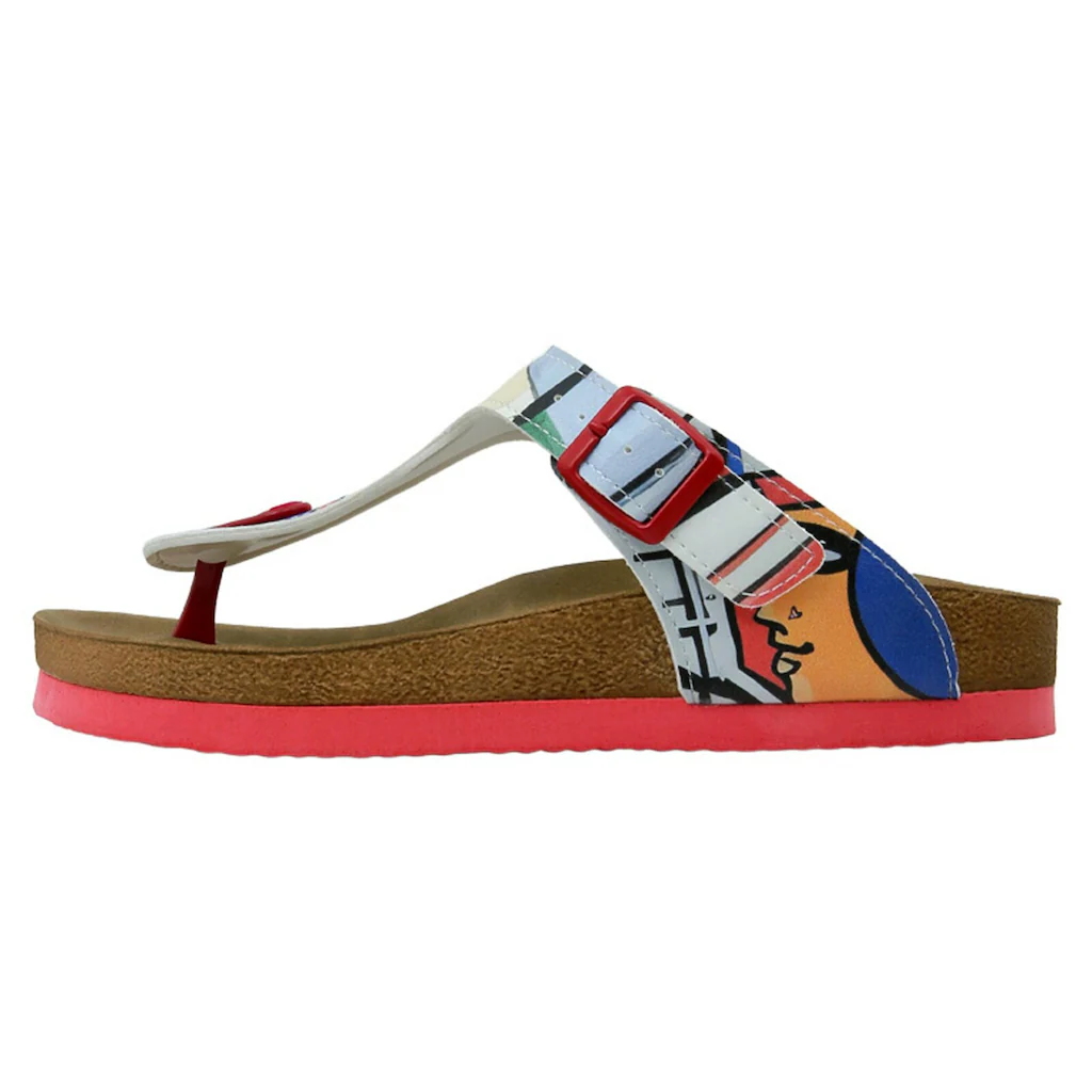 DOGO Zehentrenner »Damen Lila Damen Sandalen Dogo Lila Sandalen Vegan Damen Sandale« Vegan online kaufen