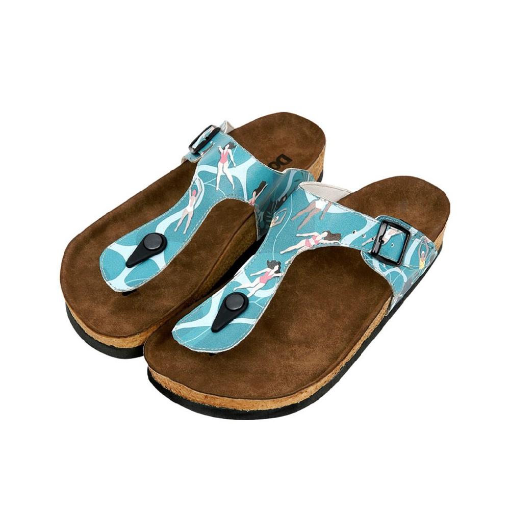 DOGO Zehentrenner »Damen Lila Let's Swim Vegan Damen Sandalen/ Sandaletten / Female« Vegan online kaufen