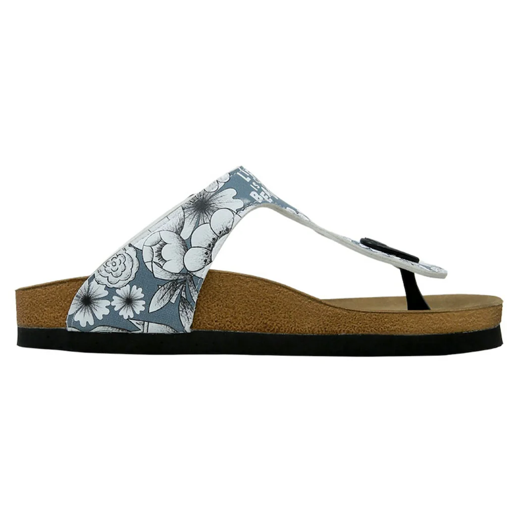 DOGO Zehentrenner »Damen Lila Life Is Beautiful Vegan Damen Sandalen/ Sandaletten /« Vegan ▷ Für