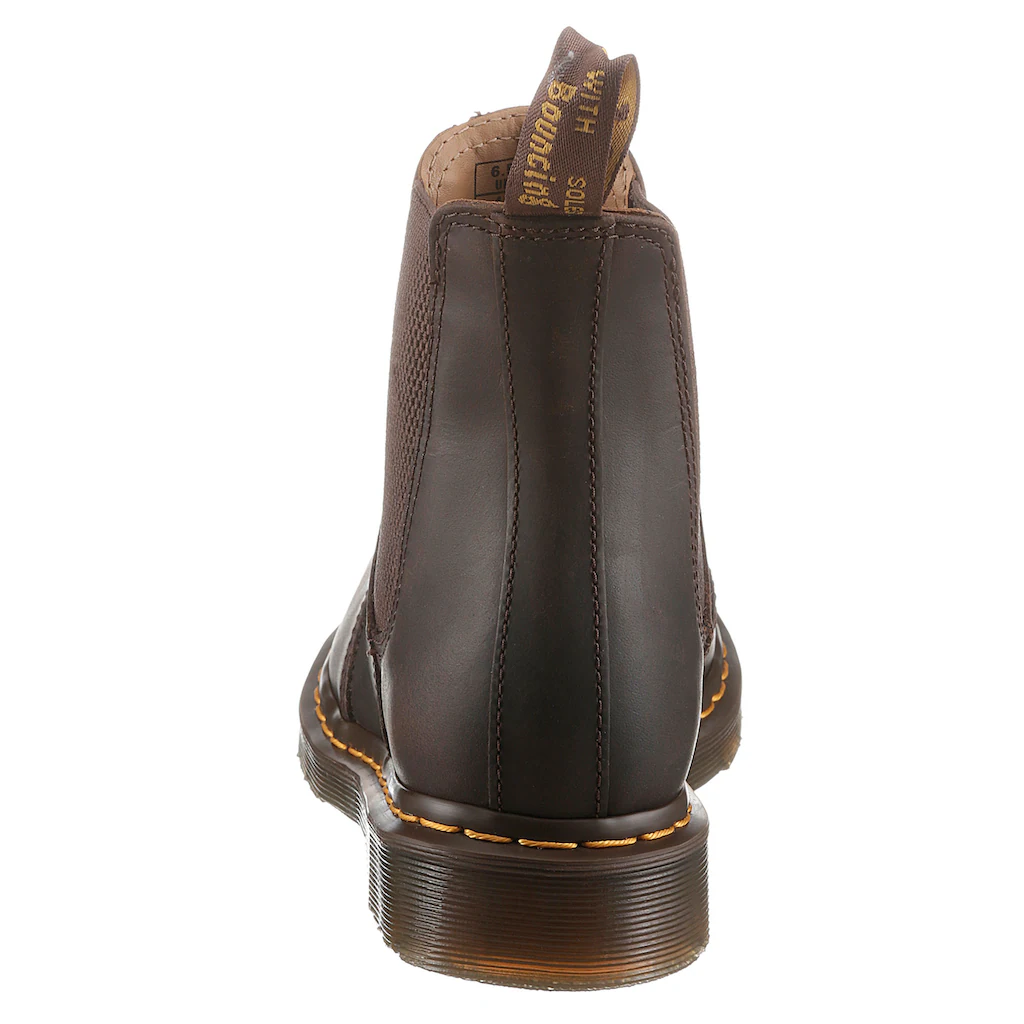 DR. MARTENS Chelseaboots »2976 CRAZY HORSE« Boots Stiefel Mit Praktischer Anziehlasche