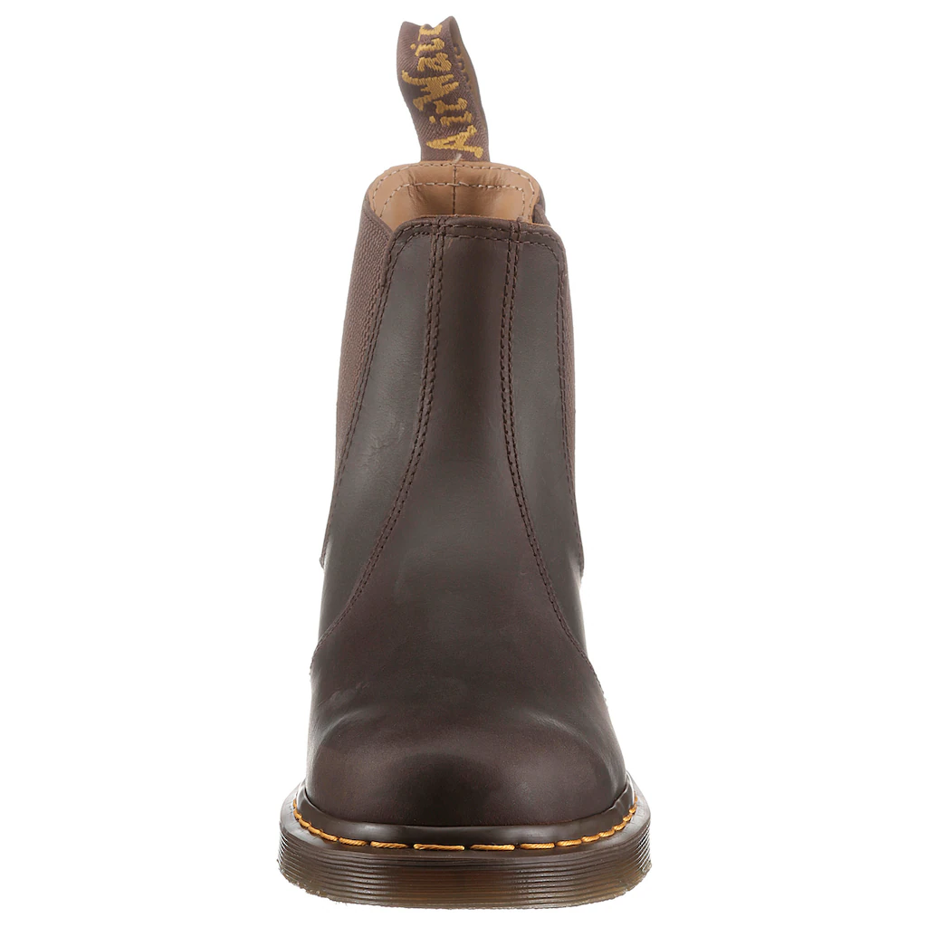 DR. MARTENS Chelseaboots »2976 CRAZY HORSE« Boots Stiefel Mit Praktischer Anziehlasche