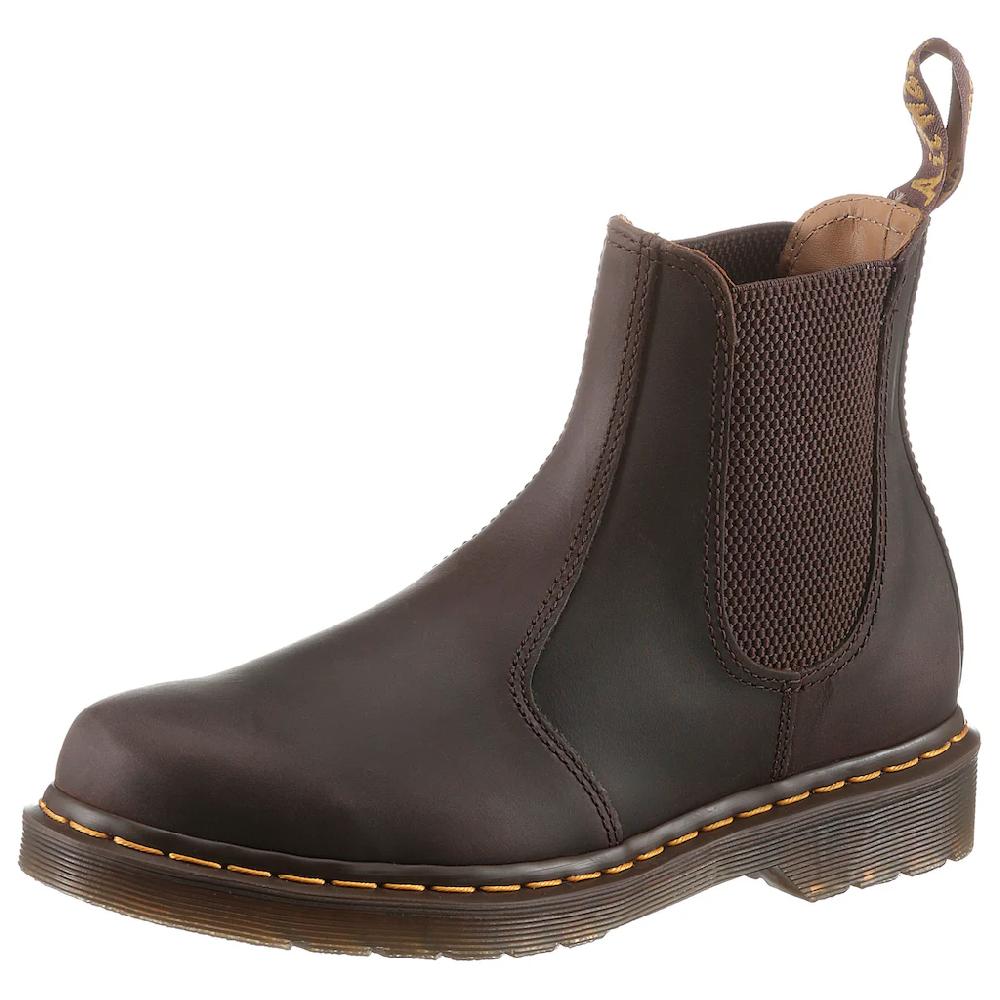 DR. MARTENS Chelseaboots »2976 CRAZY HORSE« Boots Stiefel mit praktischer Anziehlasche