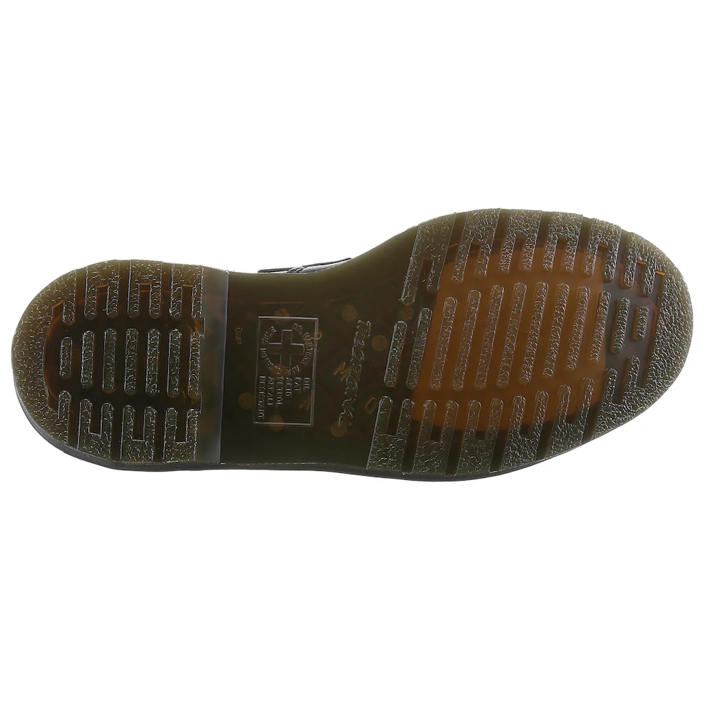 DR. MARTENS Mokassin »Black Virginia Adrian« Chunky Slipper Schlupfschuh Mit Modischer Tassel - Schmale Form Online Bestellen