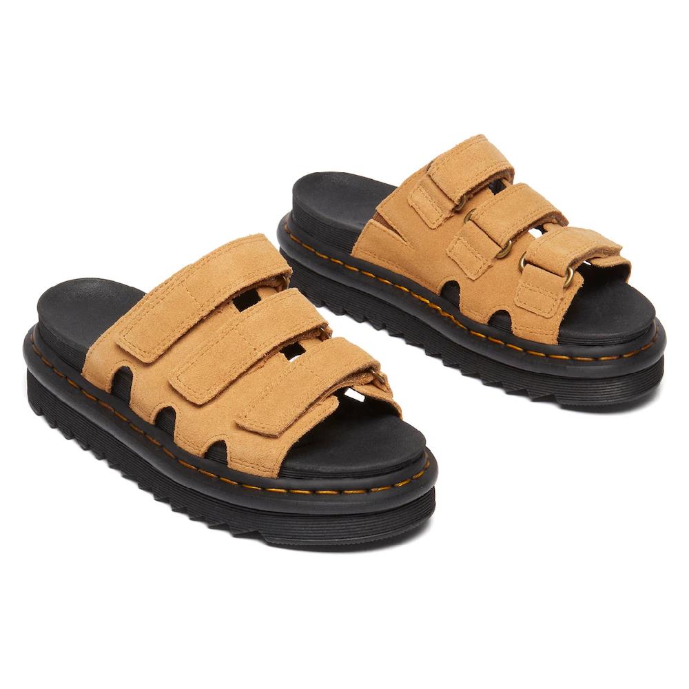 DR. MARTENS Pantolette »Raine« Pantolette Sandale Sommerschuh Mit Plateausohle