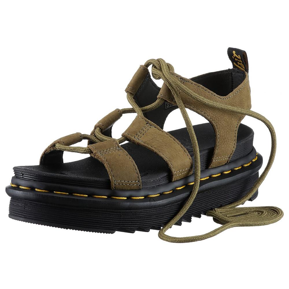DR. MARTENS Plateausandale »Nartilla Hydro« Sommerschuh Sandalette Plateauabsatz mit raffinierter Schnürung bestellen