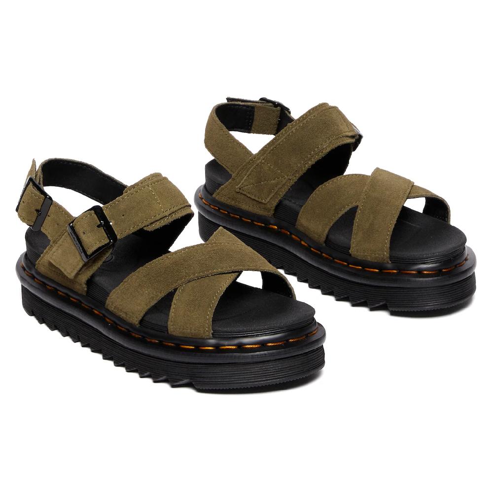 DR. MARTENS Plateausandale »Voss« Plateausandale Sandale Sommerschuh Mit Schnallenverschluss