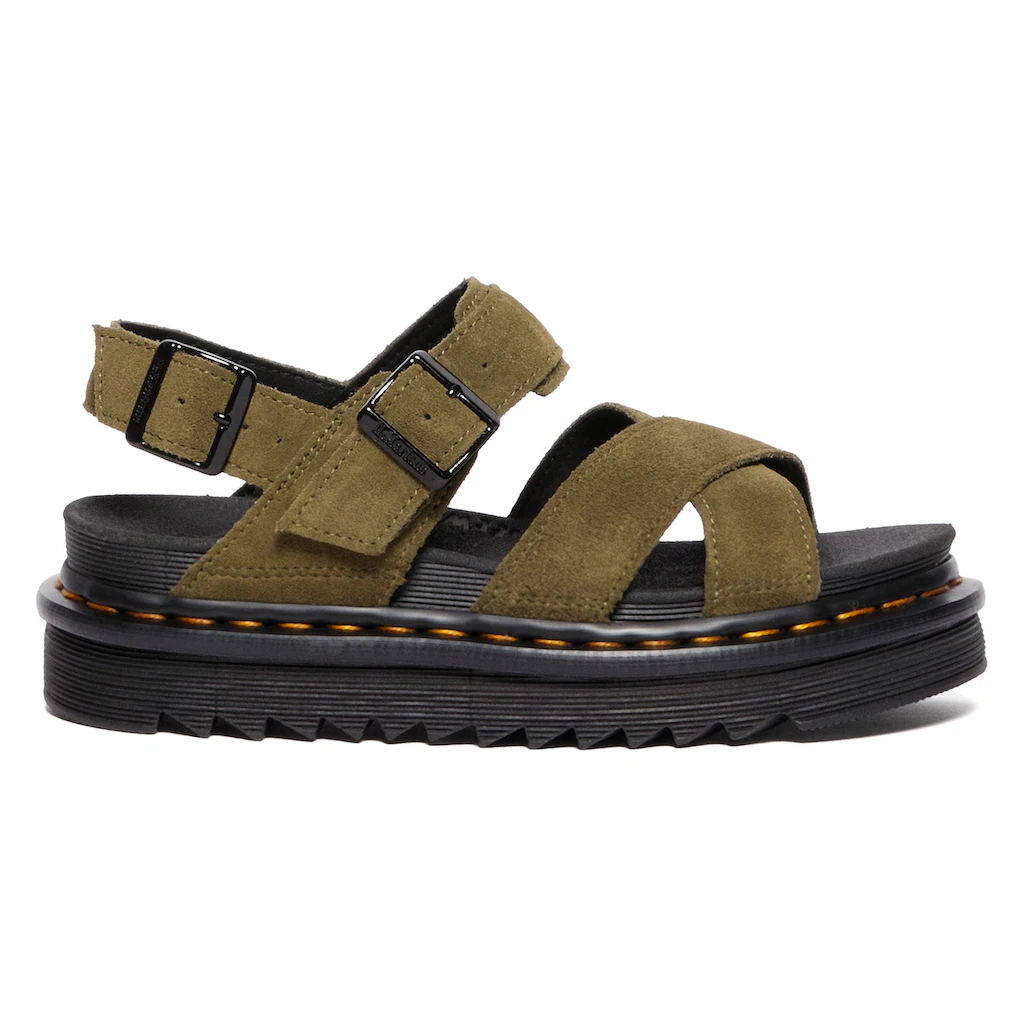 DR. MARTENS Plateausandale »Voss« Plateausandale Sandale Sommerschuh mit Schnallenverschluss
