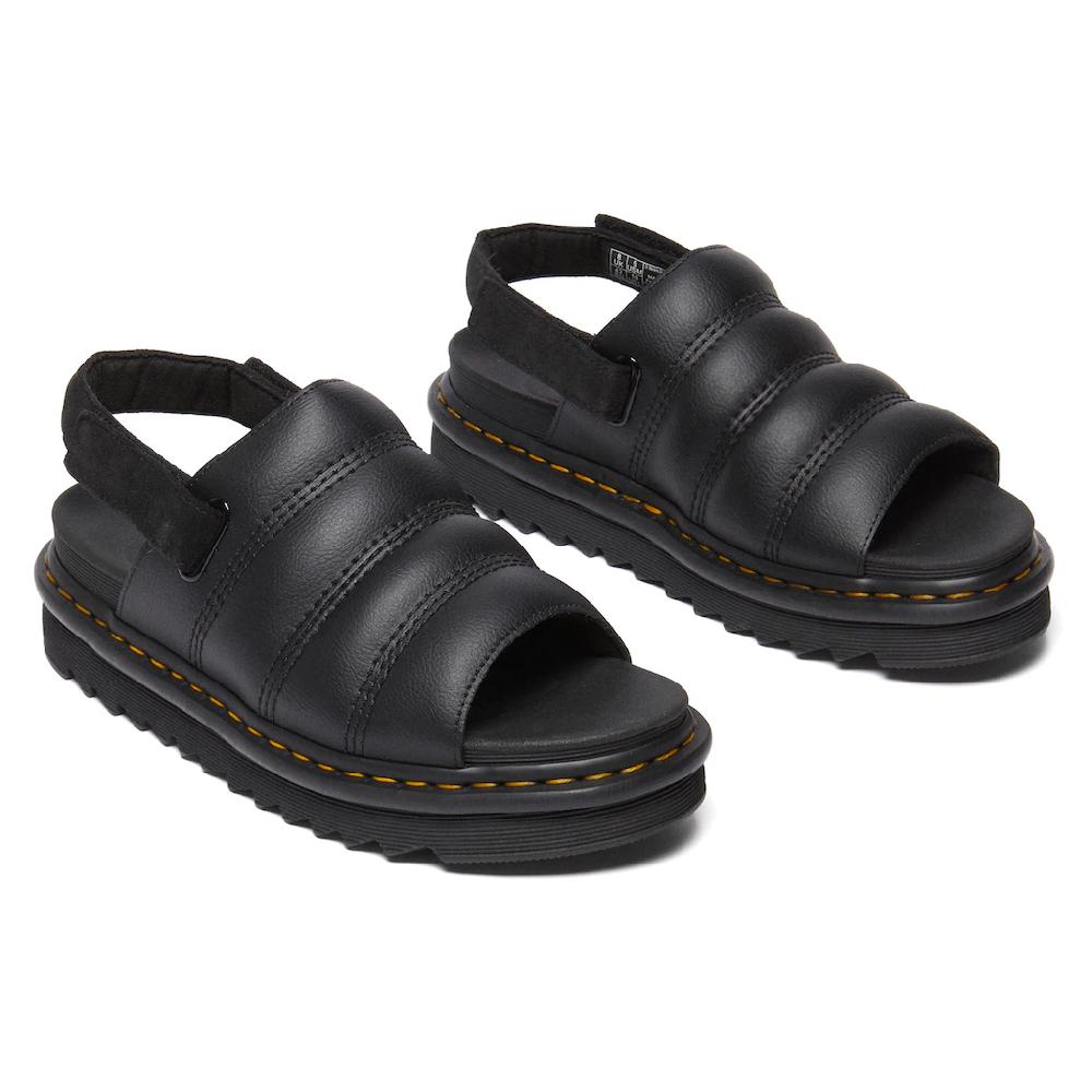 DR. MARTENS Plateausandale »Zebrilus« Plateausandale Riemchensandale Mit Gesteppter Bandage