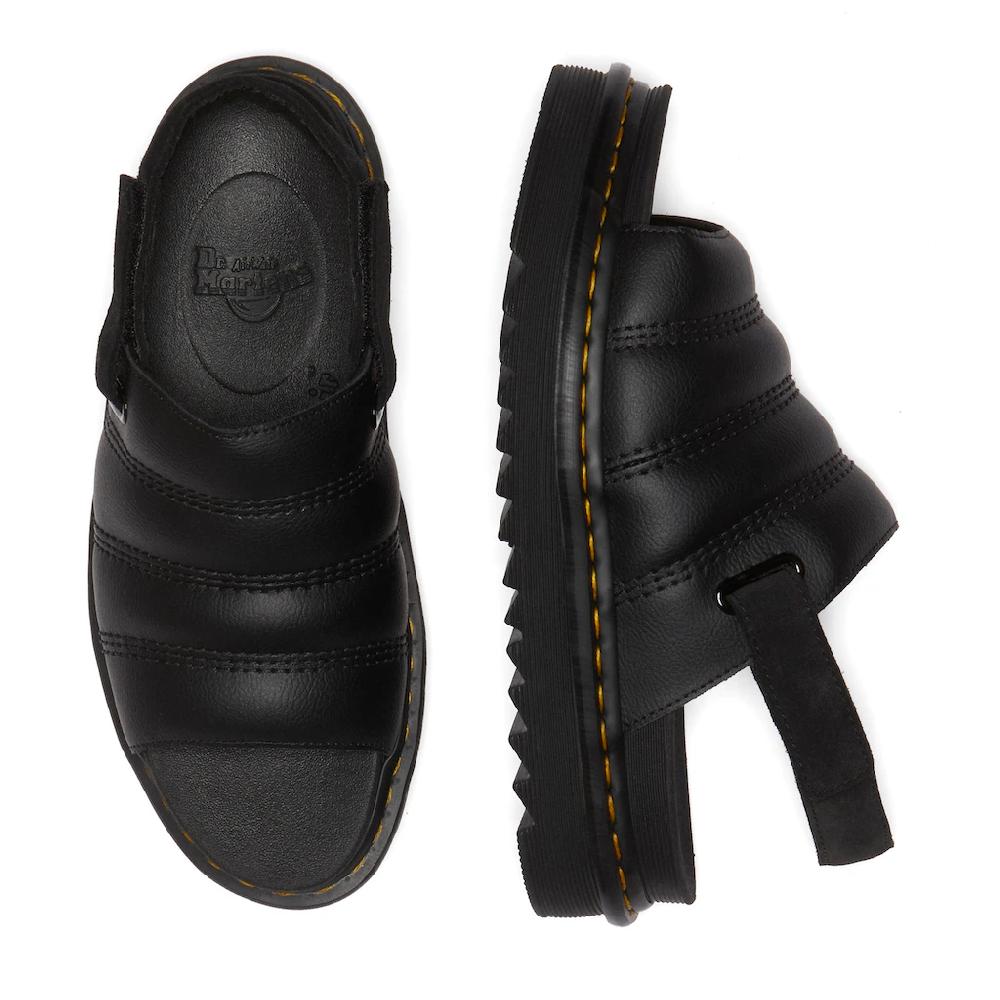 DR. MARTENS Plateausandale »Zebrilus« Plateausandale Riemchensandale Mit Gesteppter Bandage