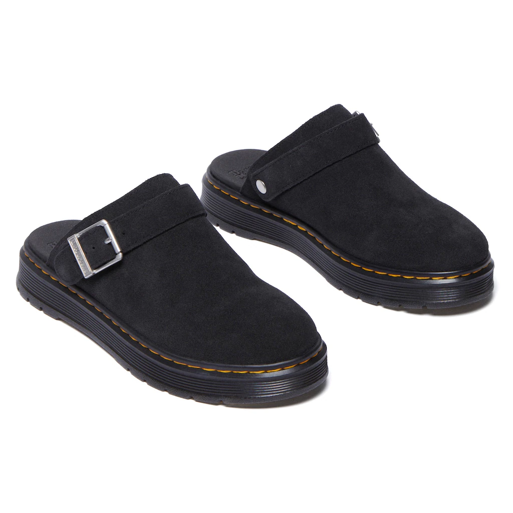 DR. MARTENS Sabot »Brookline BRONX SUEDE« Clog Hausschuh Slides Mit Plateausohle