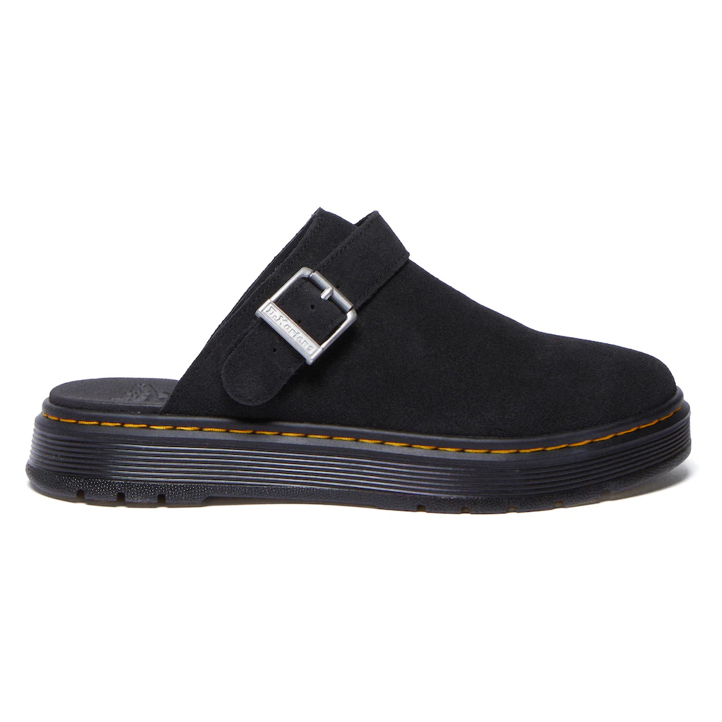 DR. MARTENS Sabot »Brookline BRONX SUEDE« Clog Hausschuh Slides mit Plateausohle