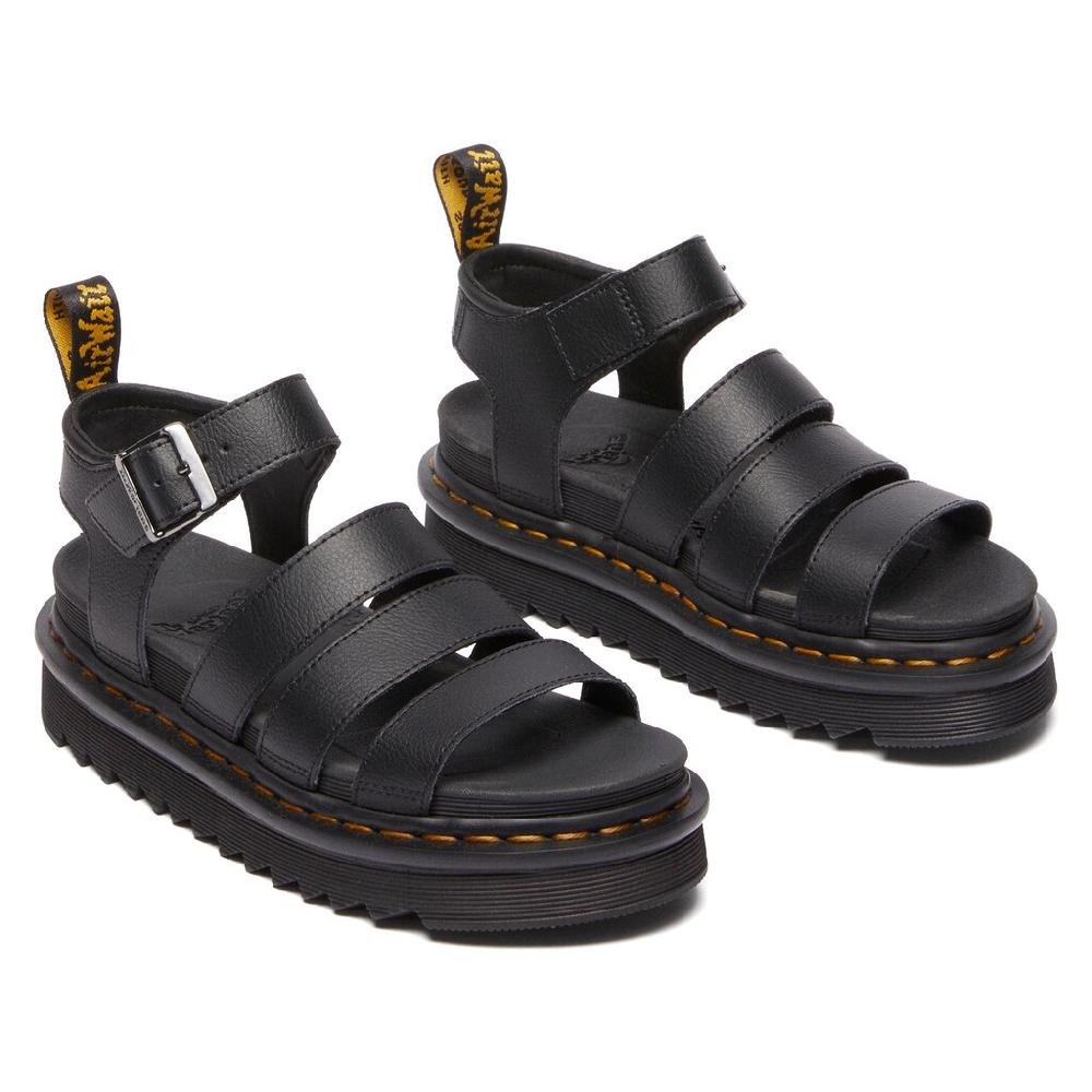 DR. MARTENS Sandale »Blaire« Plateausandale Riemchensandale Mit Anziehlasche