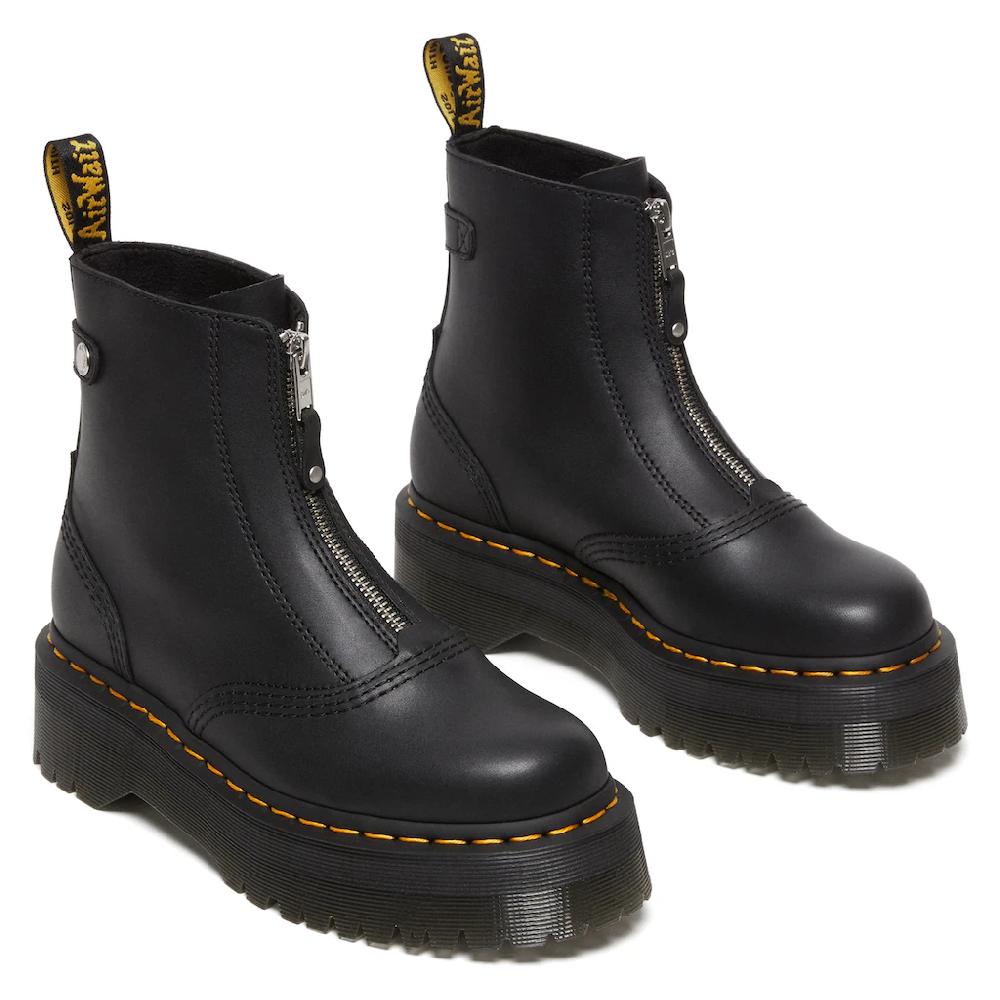 DR. MARTENS Schlupfboots Schlupfboots mit Vorder-Reißverschluss Plateausohle