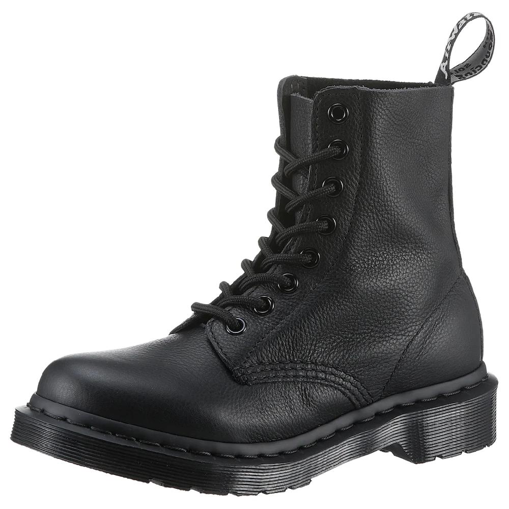 DR. MARTENS Schnürboots »1460 Pascal Mono« Schnürschuh Festival Stiefelette mit praktischer Schnürung ▷ für