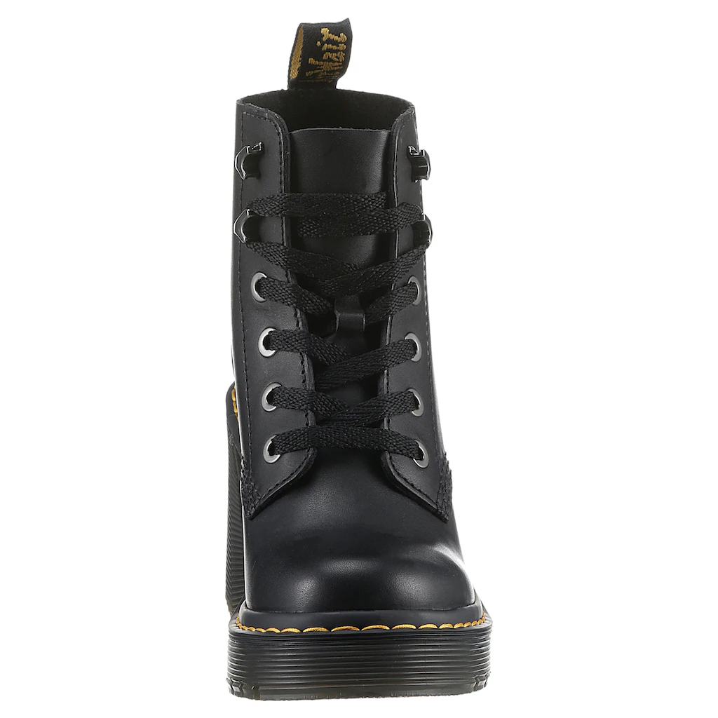 DR. MARTENS Schnürboots »Jesy« Blockabsatz Stiefelette Mit Modischen Metall Eyelets Kaufen