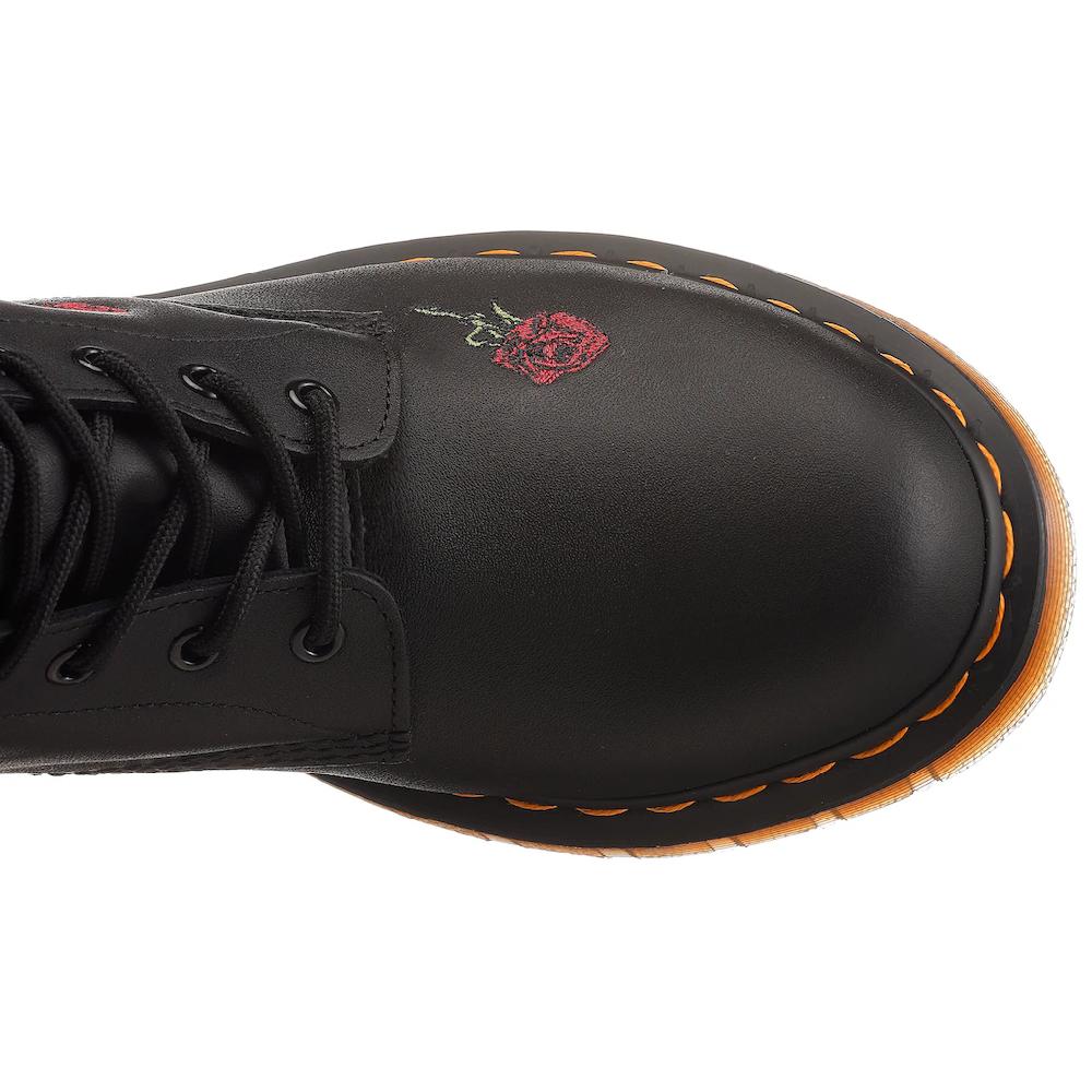 DR. MARTENS Schnürboots »Vonda« Blockabsatz Schnürschuh Stiefelette Blüten-Stickerei - Schmale Form Bestellen