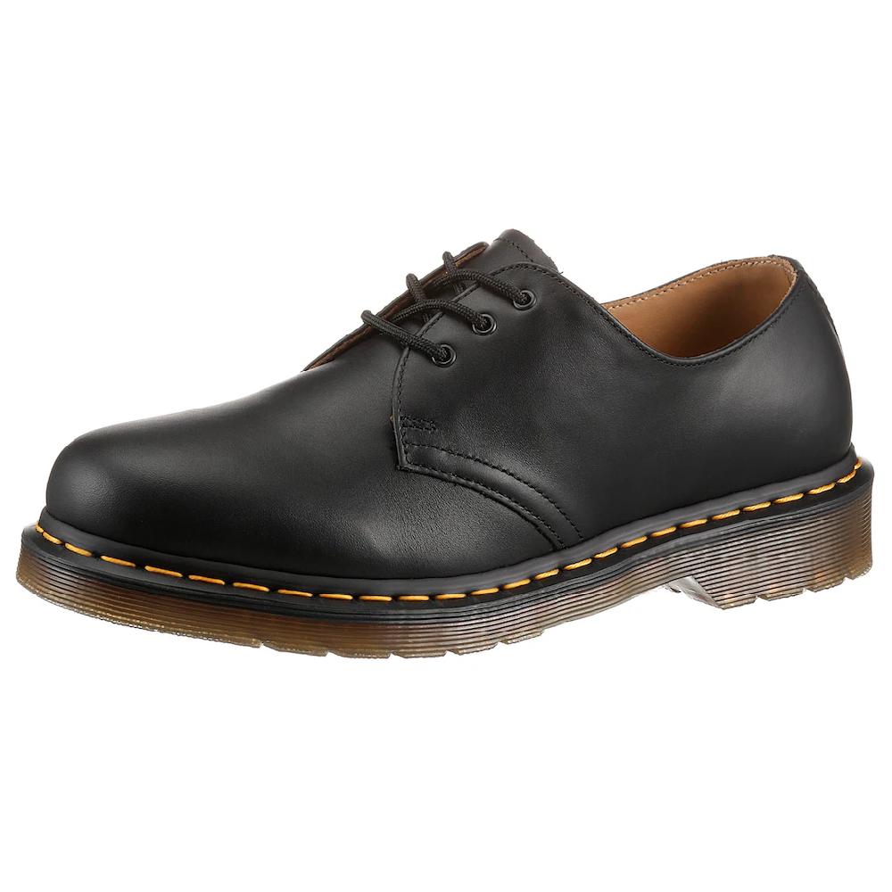 DR. MARTENS Schnürschuh »1461 3 Eye Shoe NAPPA« Freizeitschuh Halbschuh schmale Form mit Luftkammern Laufsohle