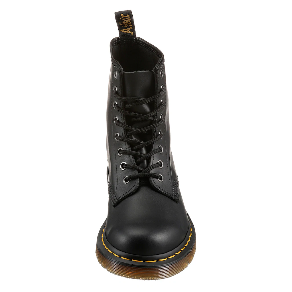 DR. MARTENS Schnürstiefel »1460 8 Eye Boot« Festival Blockabsatz Schnürboots Mit Gelber Rahmennaht ▷ Für